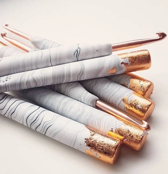 Fancy crochet hooks deals